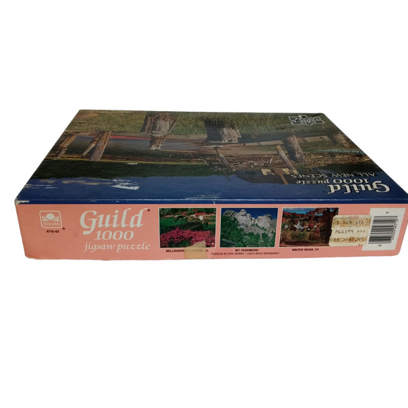 New England Dock Puzzle - 1000 PC Vintage Scene🛶🚣‍♀️ - Picture 8 of 12